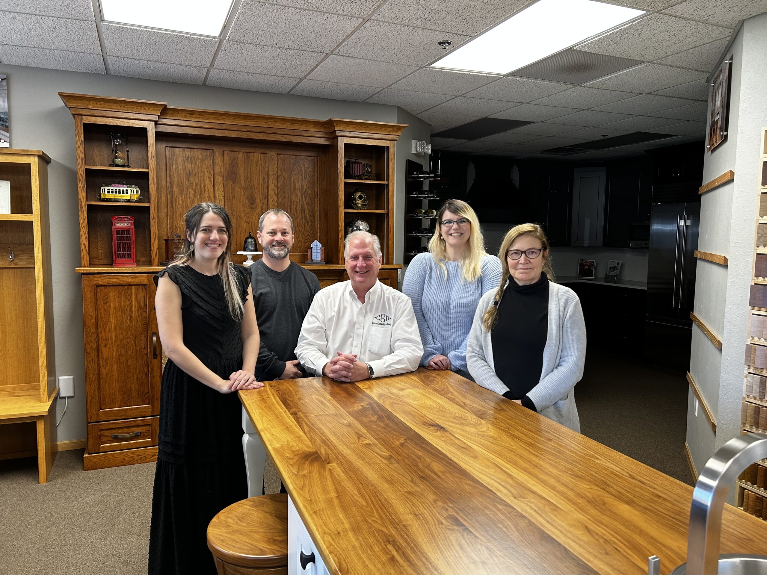 Curran's Custom Cabinetry Team